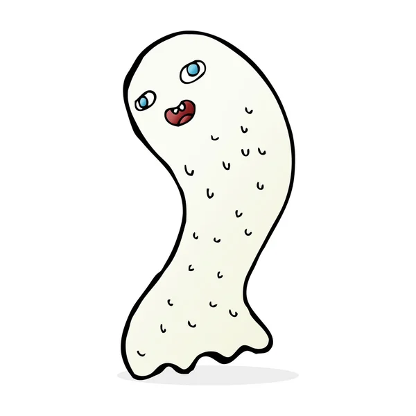 Fantasma divertido de dibujos animados — Vector de stock