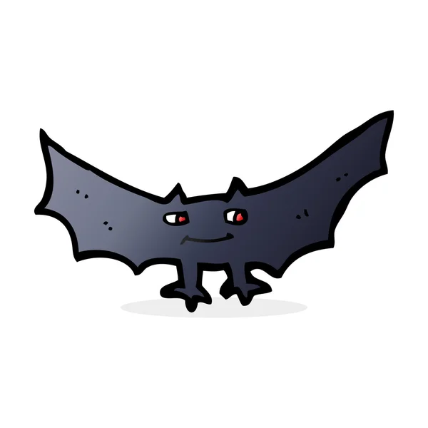 Morcego vampiro assustador dos desenhos animados —  Vetores de Stock