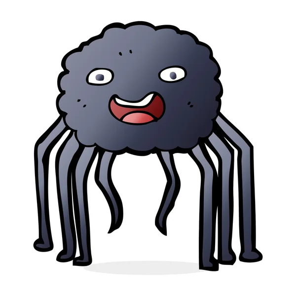 Cartoon-Illustration der Spinne — Stockvektor