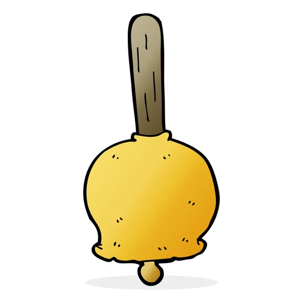 Illustration de dessin animé de cloche — Image vectorielle