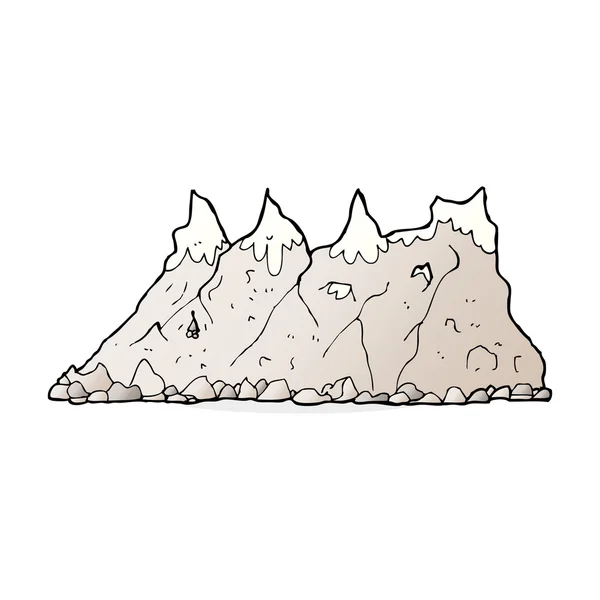 Οροσειρά κινουμένων σχεδίων — Διανυσματικό Αρχείο