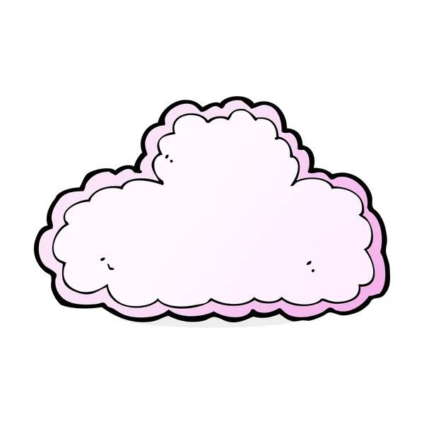 Cartoon-Wolkensymbol — Stockvektor