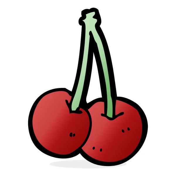 Карикатура на вишни — стоковый вектор
