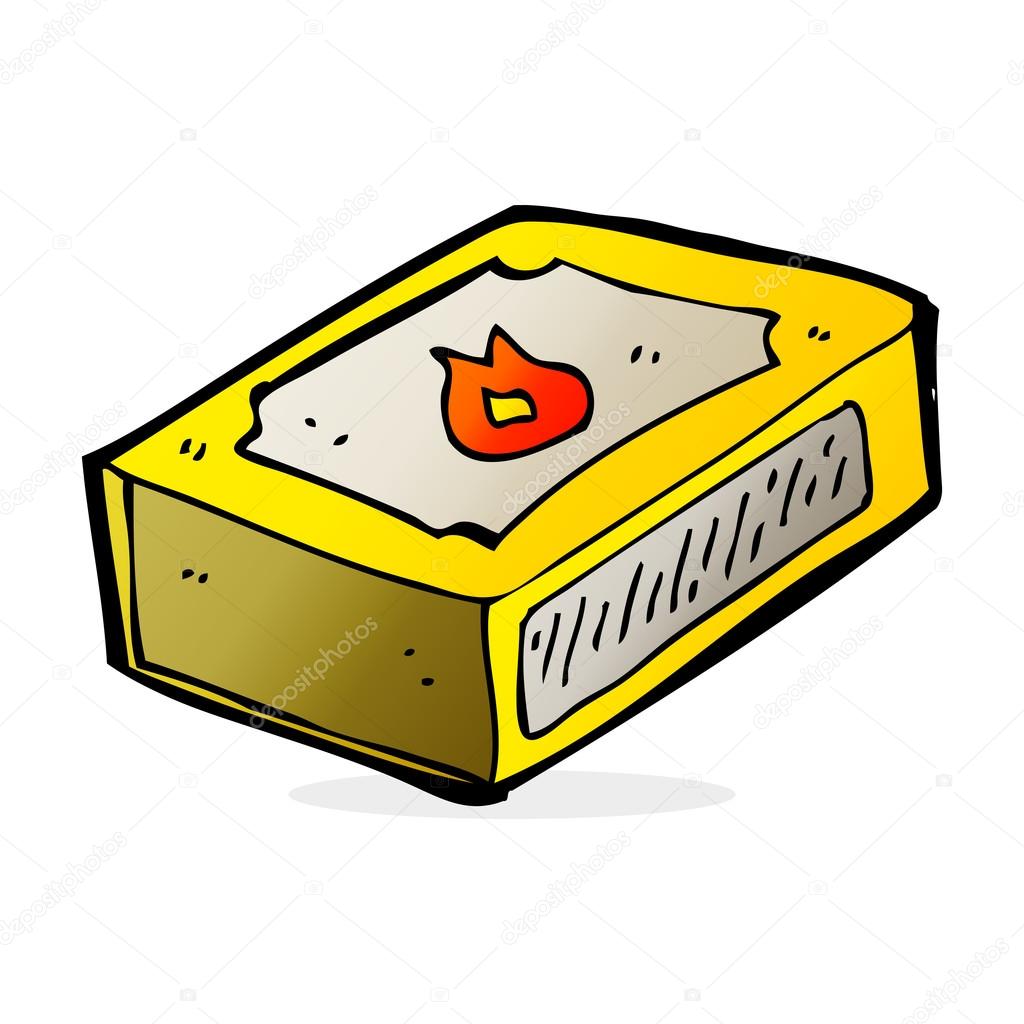 Cartoon pack of matches Stock Vector Image by ©lineartestpilot 101870826