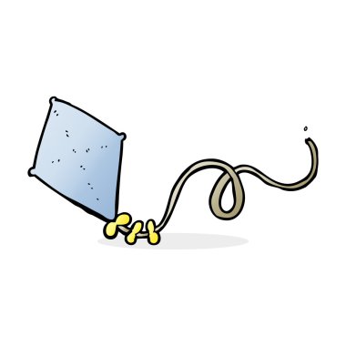 uçurtma karikatür çizimi