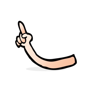 kol karikatür çizimi