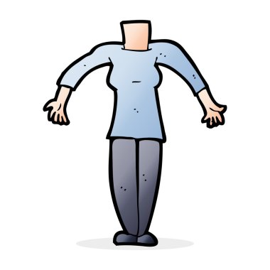 karikatür kadın vücudu (fotoğraf ekle veya karikatürleri karıştır ve eşleştir)