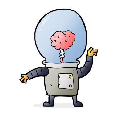 çizgi film robot cyborg