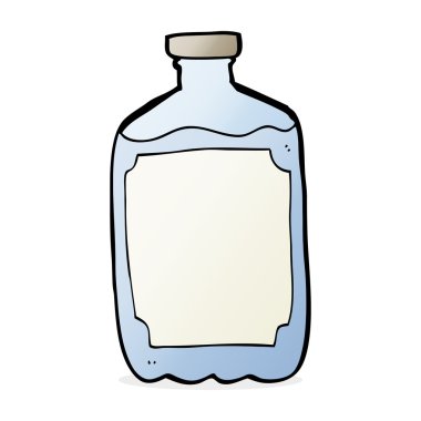 çizgi film su şişesi