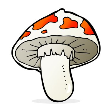 mantarı karikatür çizimi