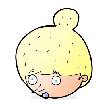 kadının yüzüne karikatür şaşırttı