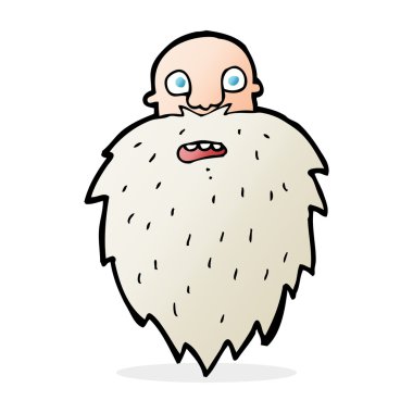 sakallı adam çizgi film