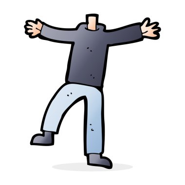 Cartoon erkek el vücut (mix ve maç karikatür veya kendi p eklemek