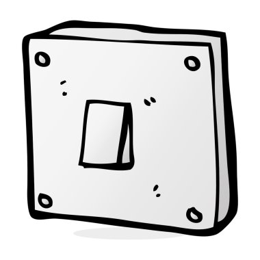 karikatür ışık anahtarı