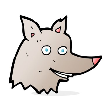 çizgi film kurt kafası