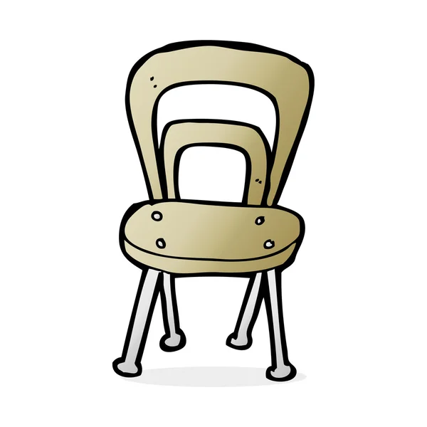 Illustration de dessin animé de chaise — Image vectorielle