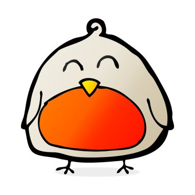 komik karikatür Noel robin