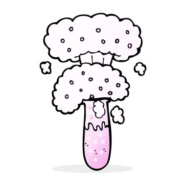 karikatür bilimsel deney