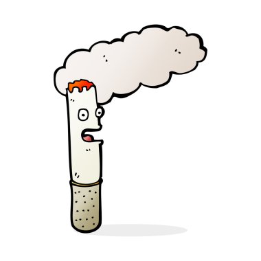 Sigara karikatür çizimi