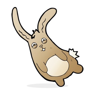 komik karikatür tavşan
