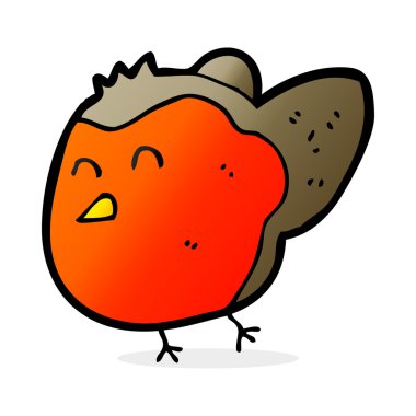 robin karikatür çizimi