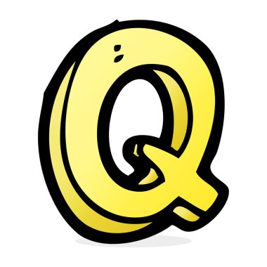karikatür harf q