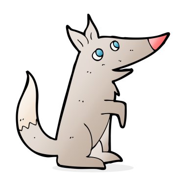 çizgi film kurt yavrusu