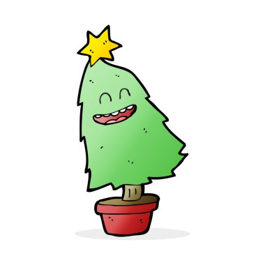 çizgi film dans Noel ağacı