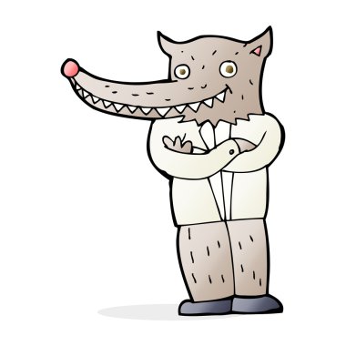 çizgi film kurt adam