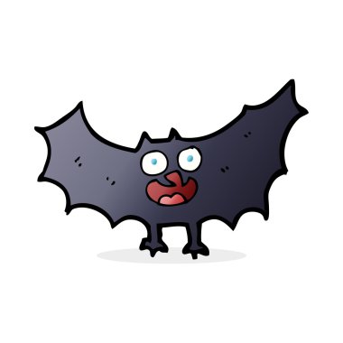 yarasa karikatür çizimi