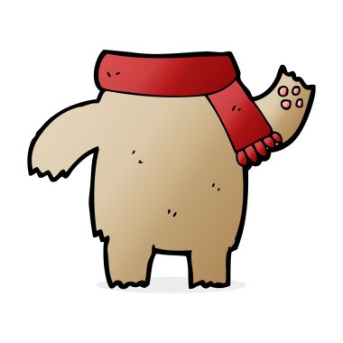 karikatür ayıcık vücudu (karıştırın ve eşleştirin veya kendi fotoğraflarınızı ekleyin)