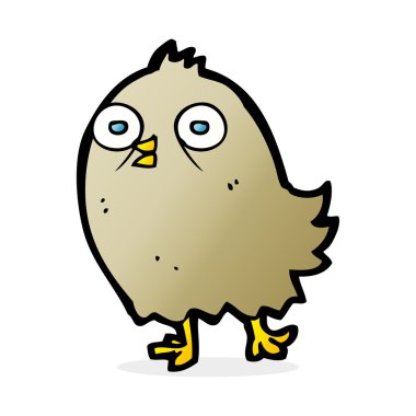 komik karikatür kuş