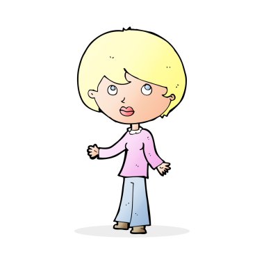 karikatür düşünüyorsun kadın