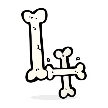 çizgi film cadılar bayramı kemik numarası