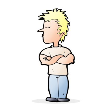 Çizgi filmci dinlemeyi reddediyor.