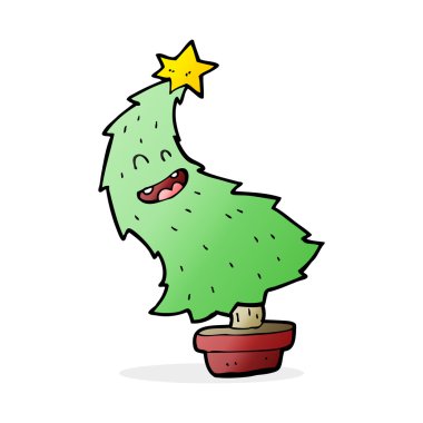 çizgi film dans Noel ağacı