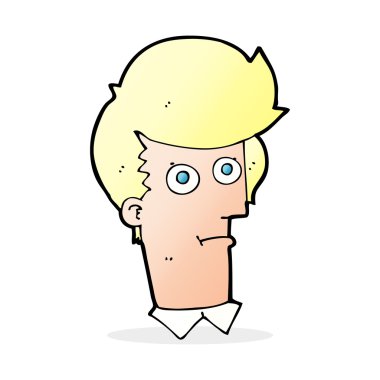 yüzüne bakarak karikatür