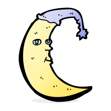uykulu moon karikatür