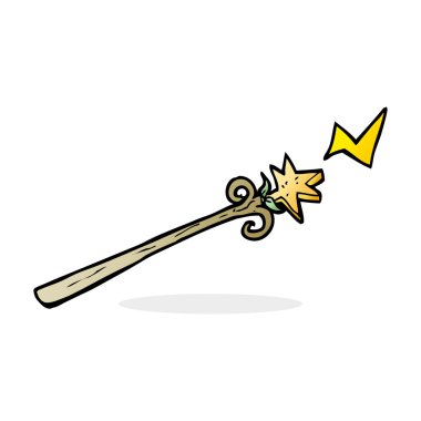 çizgi film sihirli değnek