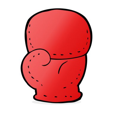 karikatür Boks eldiveni