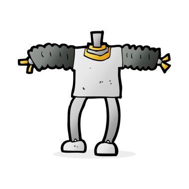 karikatür robot gövdesi (karikatürleri karıştır ve eşleştir veya kendi fotoğraflarını ekle)