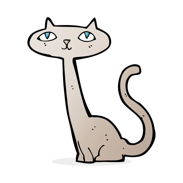 Kreslený obrázek kočky — Stockový vektor