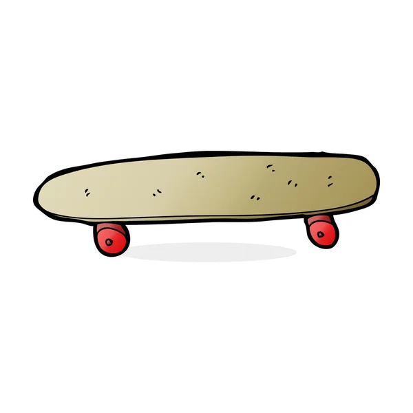 Cartoon illustration av skateboard — Stock vektor