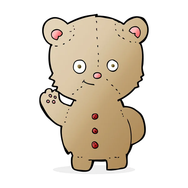 कार्टून टेडी अस्वल — स्टॉक व्हेक्टर