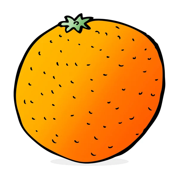 Мультяшна ілюстрація апельсина — стоковий вектор