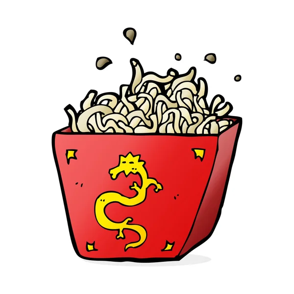 karikatür makarna kutusu