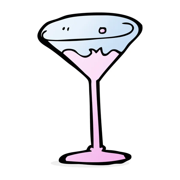 Cartoon illustration av cocktail — Stock vektor