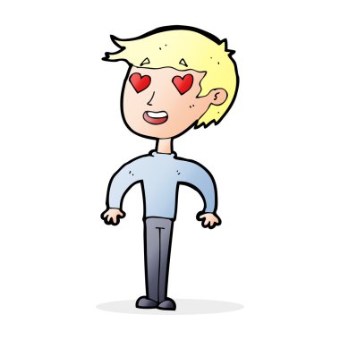 aşık adam çizgi film