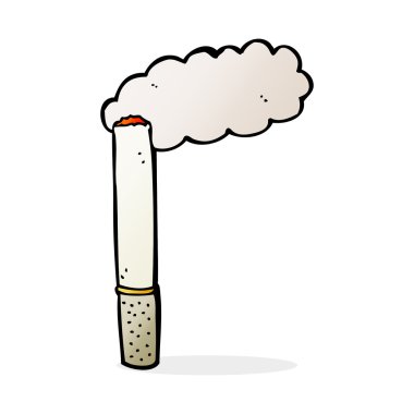 Sigara karikatür çizimi