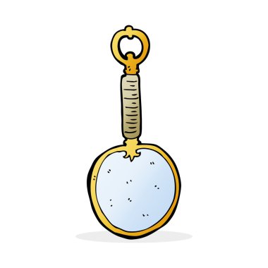 çizgi film izleyen mercek